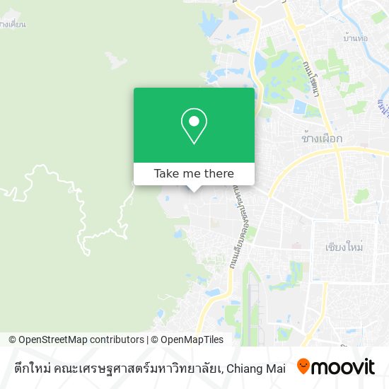 ตึกใหม่ คณะเศรษฐศาสตร์มหาวิทยาลัยเ map