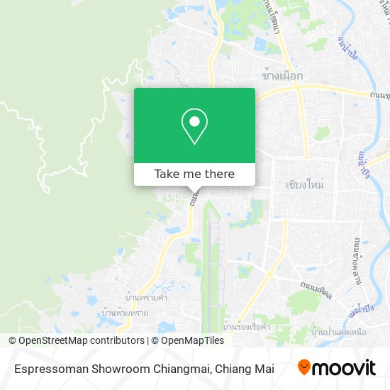 Espressoman Showroom Chiangmai map