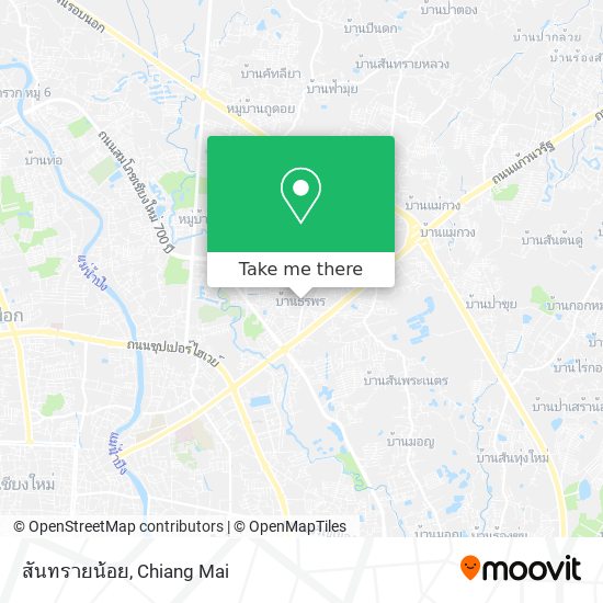 สันทรายน้อย map