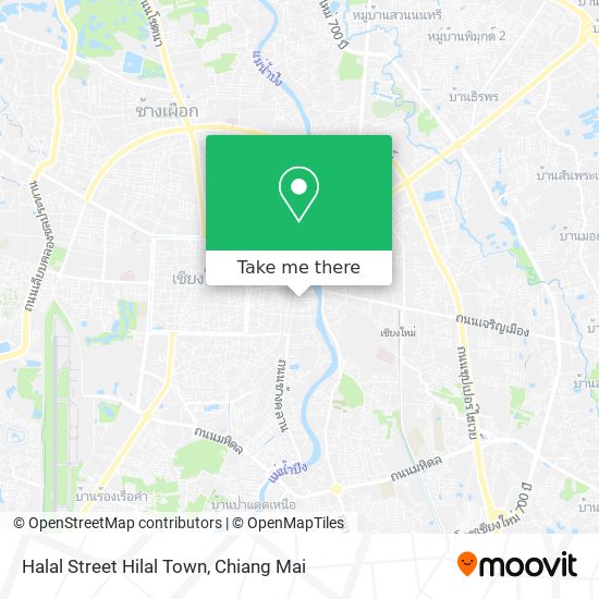 Halal Street Hilal Town map