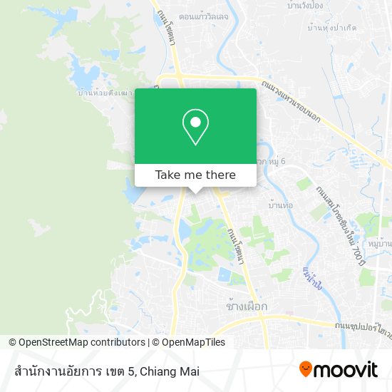 สำนักงานอัยการ เขต 5 map