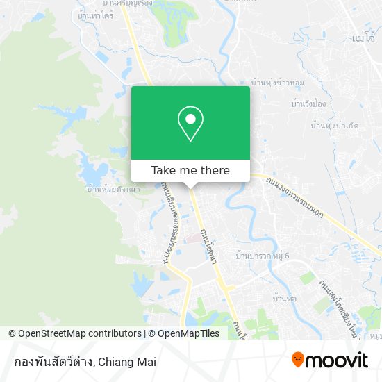 กองพันสัตว์ต่าง map