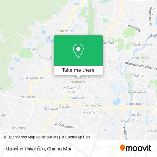 ป้อมตำรวจดอนปิน map