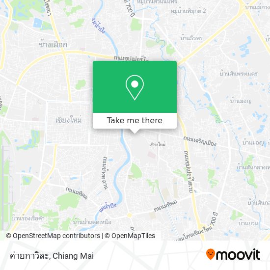 ค่ายกาวิละ map