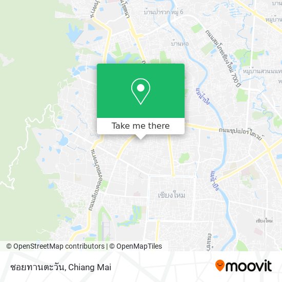 ซอยทานตะวัน map