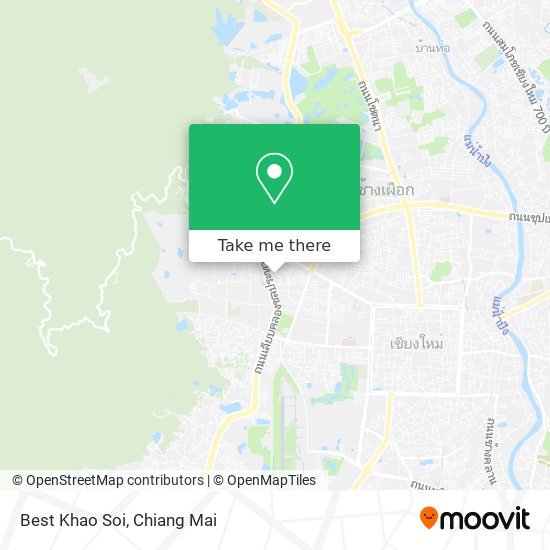 Best Khao Soi map