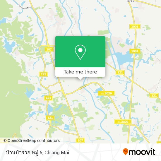 บ้านป่ารวก หมู่ 6 map