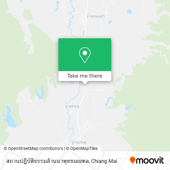 สถานปฏิบัติธรรมล้านนาพุทธมณฑล map