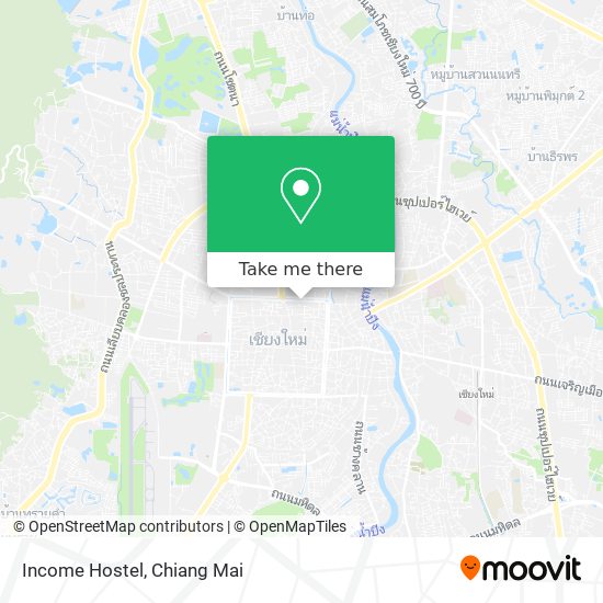 Income Hostel map