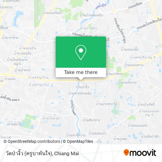 วัดป่างิ้ว (ครูบาทันใจ) map