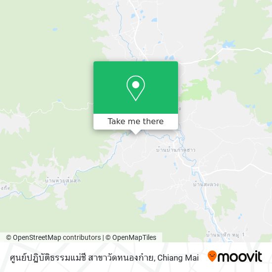 ศูนย์ปฏิบัติธรรมแม่ชี สาขาวัดหนองก๋าย map