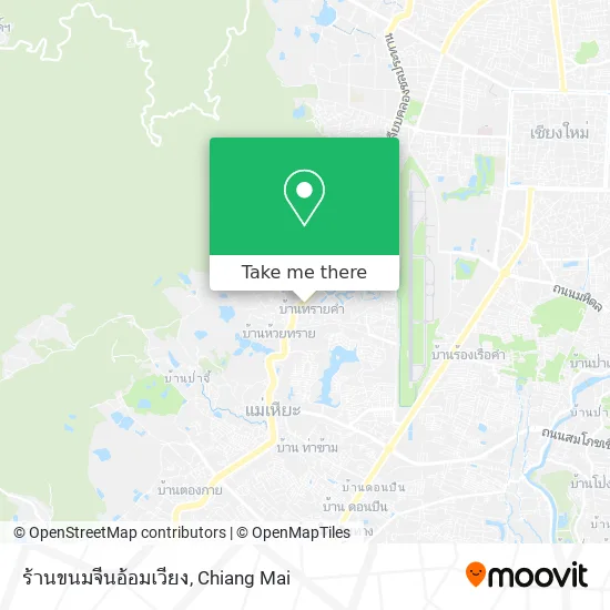 ร้านขนมจีนอ้อมเวียง map