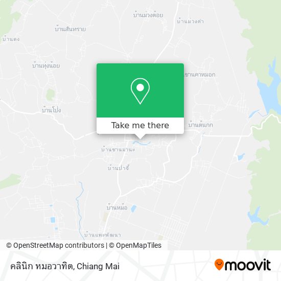 คลินิก หมอวาทิต map