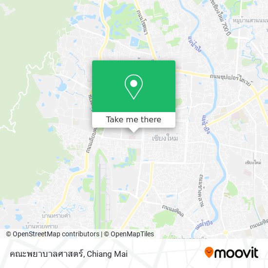 คณะพยาบาลศาสตร์ map