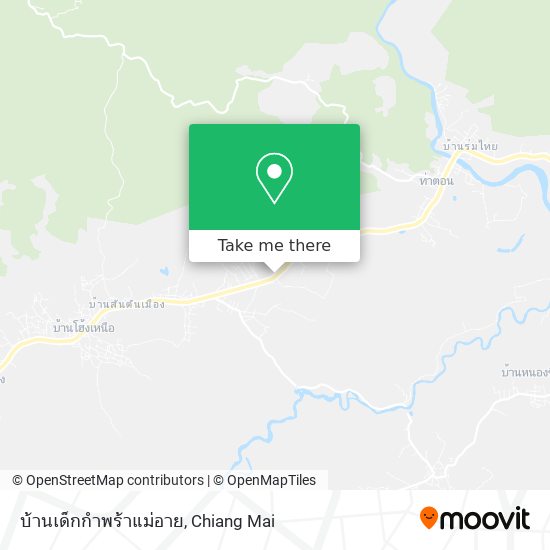 บ้านเด็กกำพร้าแม่อาย map