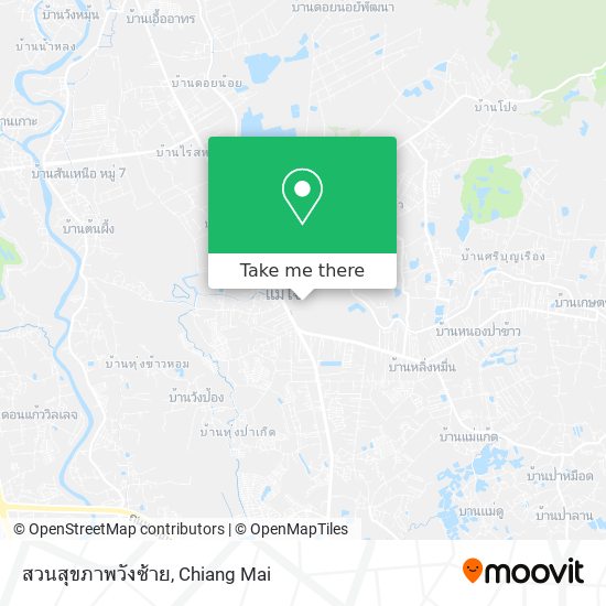 สวนสุขภาพวังซ้าย map