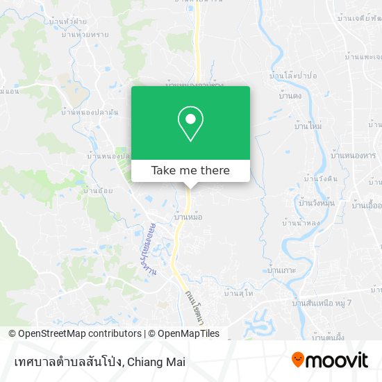 เทศบาลตำบลสันโป่ง map