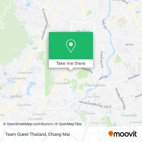 Team Quest Thailand map