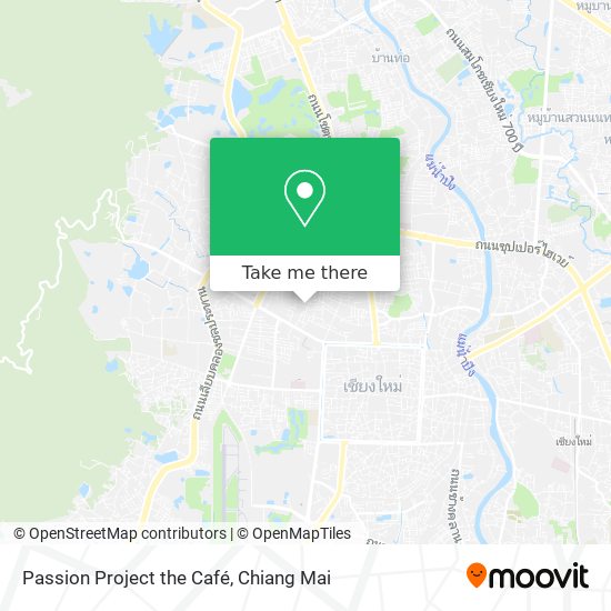 Passion Project the Café map