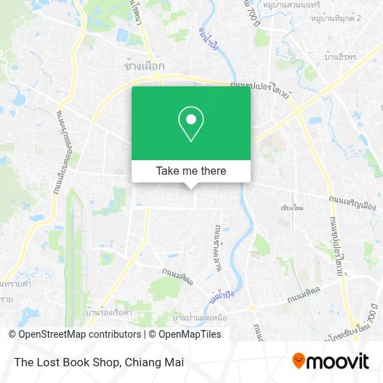 The Lost Book Shop map