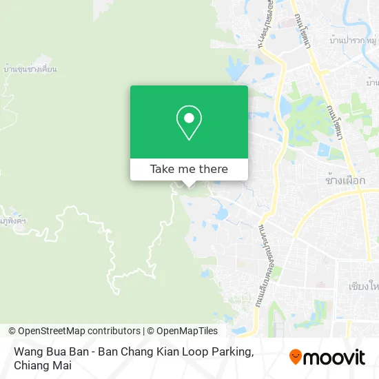 Wang Bua Ban - Ban Chang Kian Loop Parking map