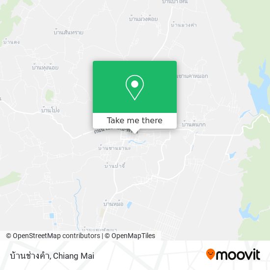 บ้านช่างคำ map