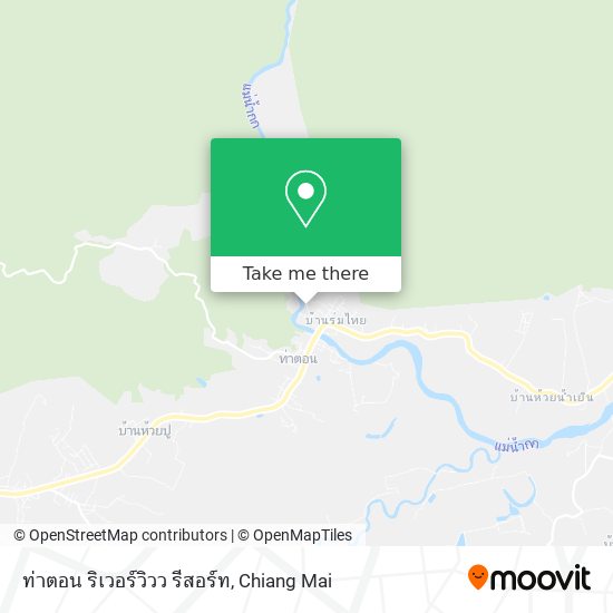 ท่าตอน ริเวอร์วิวว รีสอร์ท map