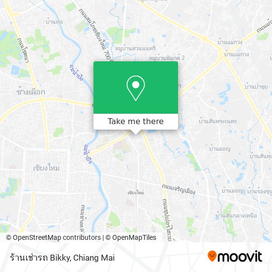 ร้านเช่ารถ Bikky map