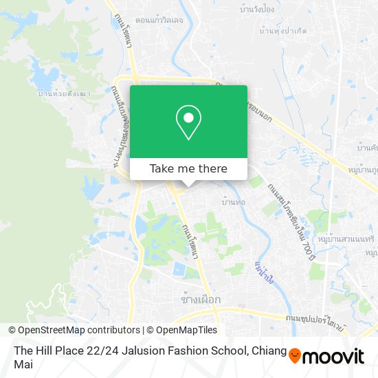 The Hill Place 22 / 24 Jalusion Fashion School map