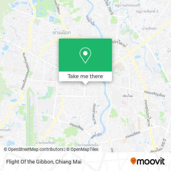 Flight Of the Gibbon map