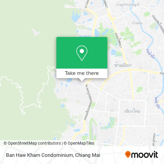 Ban Haw Kham Condominium map