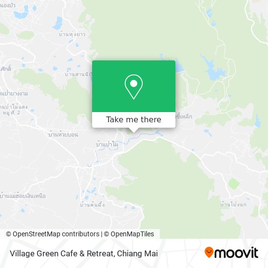 Village Green Cafe & Retreat map
