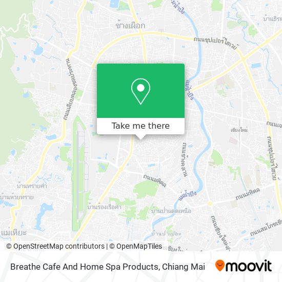 Breathe Cafe And Home Spa Products map