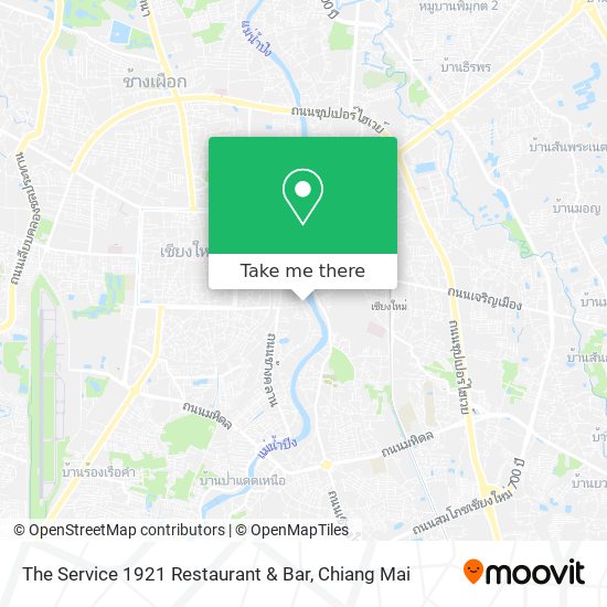 The Service 1921 Restaurant & Bar map