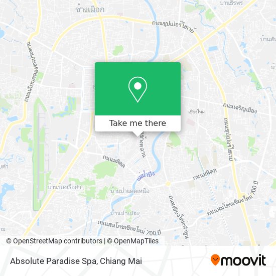 Absolute Paradise Spa map