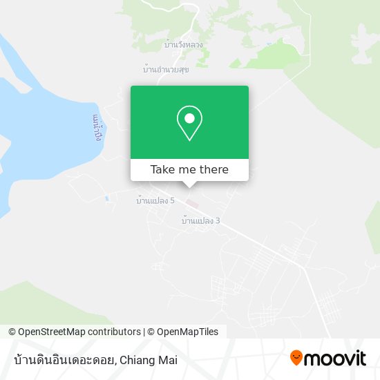 บ้านดินอินเดอะดอย map
