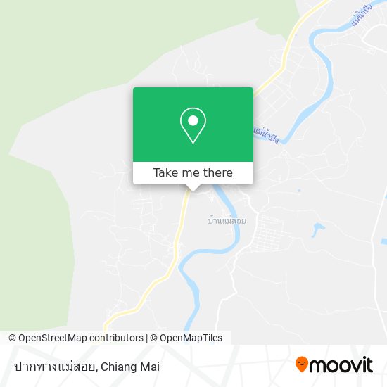 ปากทางแม่สอย map