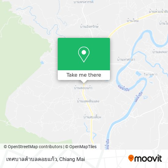 เทศบาลตำบลดอยแก้ว map
