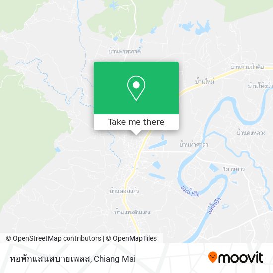 หอพักแสนสบายเพลส map