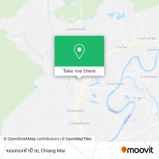 จอมทองทำป้าย map