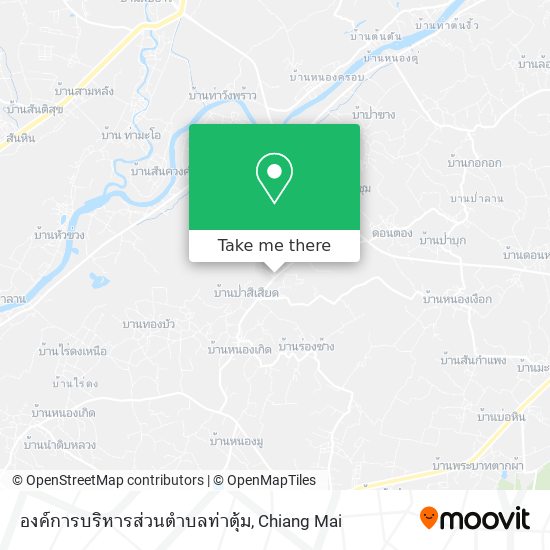 องค์การบริหารส่วนตำบลท่าตุ้ม map