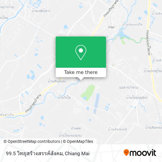 99.5 วิทยุสร้างสรรค์สังคม map