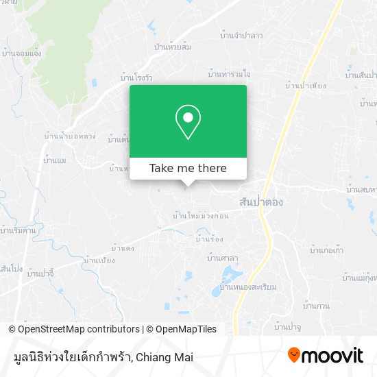 มูลนิธิห่วงใยเด็กกำพร้า map