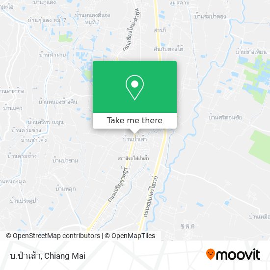 บ.ป่าเส้า map