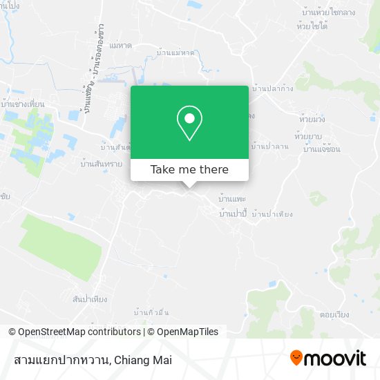 สามแยกปากหวาน map