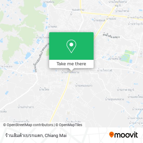 ร้านส้มตำเบรกแตก map