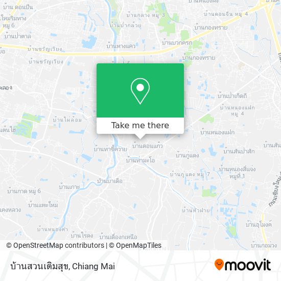 บ้านสวนเติมสุข map