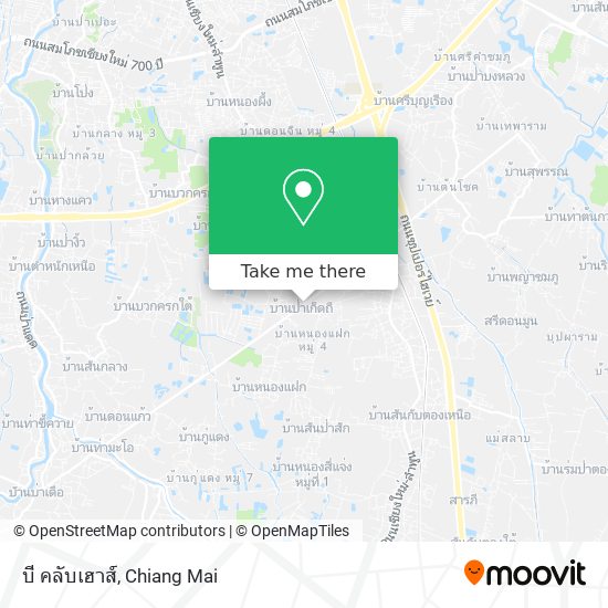 บี คลับเฮาส์ map