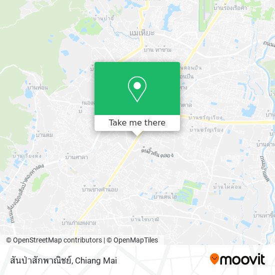สันป่าสักพาณิชย์ map