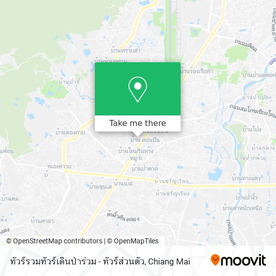 ทัวร์รวมทัวร์เดินป่าร่วม - ทัวร์ส่วนตัว map